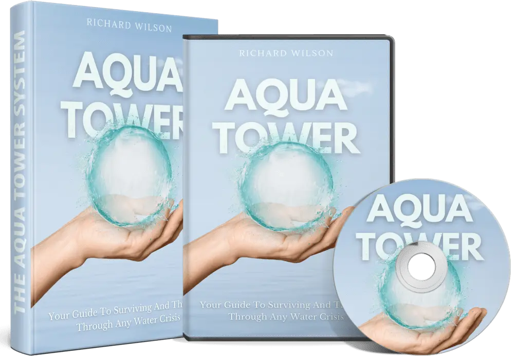 The Aqua Tower portable water-from-air generator unit